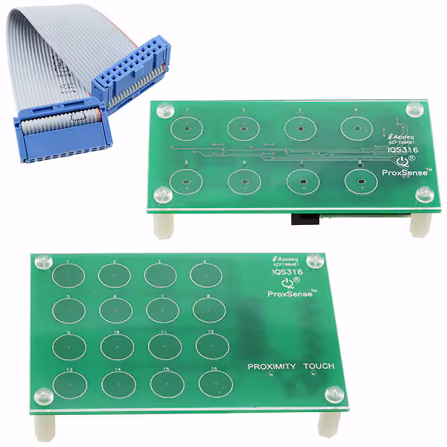 IQS316EV02-S Azoteq (Pty) Ltd  Cartes d'évaluation - Capteurs